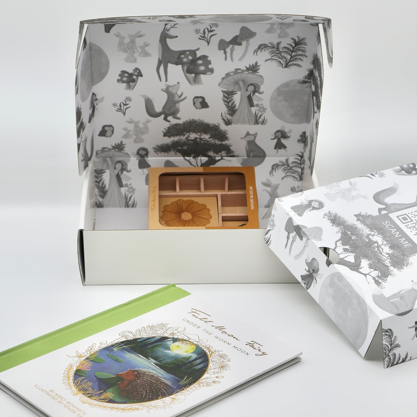 Under the Worm Moon (March) + Nature Museum Kit